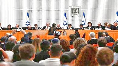 المحكمة العليا في إسرائيل تستمع لمرافعات بشأن تعديلات قضائية